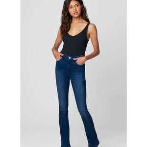 Blank NYC THE HOYT MINI BOOT IN NO SLEEP High Rise Mini Flare Size 24 NWT